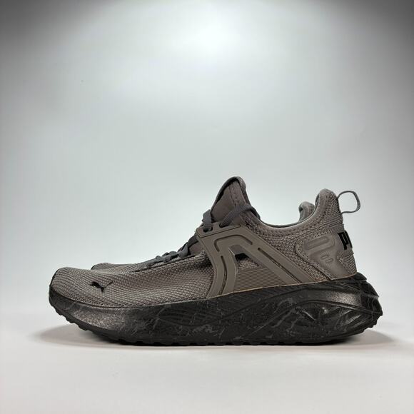 Puma Pacer 23 Marble Gray Black Athletic Running Shoes 400639-01 Youth Size 6 - Picture 4 of 10